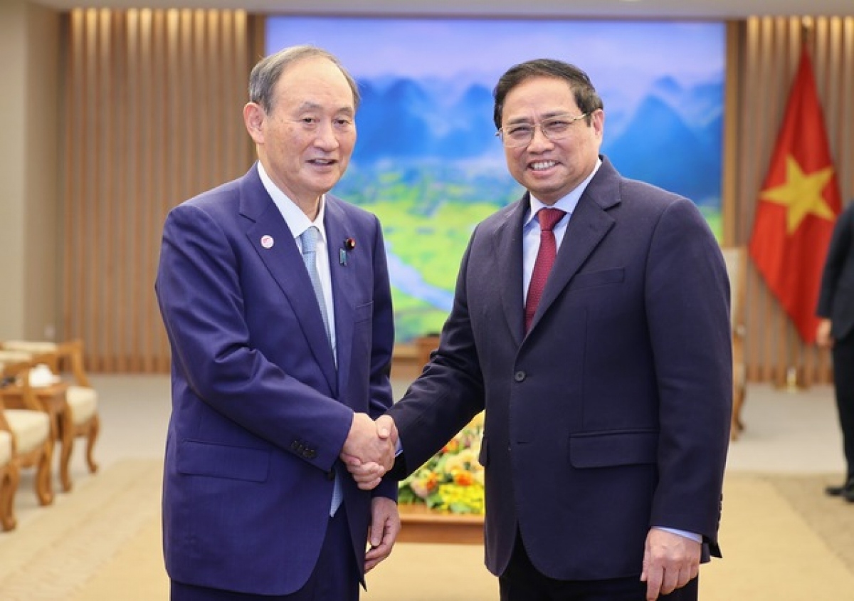 Vietnamese and Japanese leaders upbeat about flourishing bilateral ties